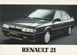 Renault 21 - Dossier Prodotto - 05/90