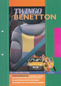 Renault Twingo - Argomentario Benetton - 03/96
