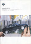 Catalogue BMW Modellini 1/98